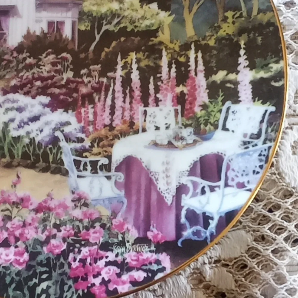 Sunday Outing by Erin Dertmer decorative plate